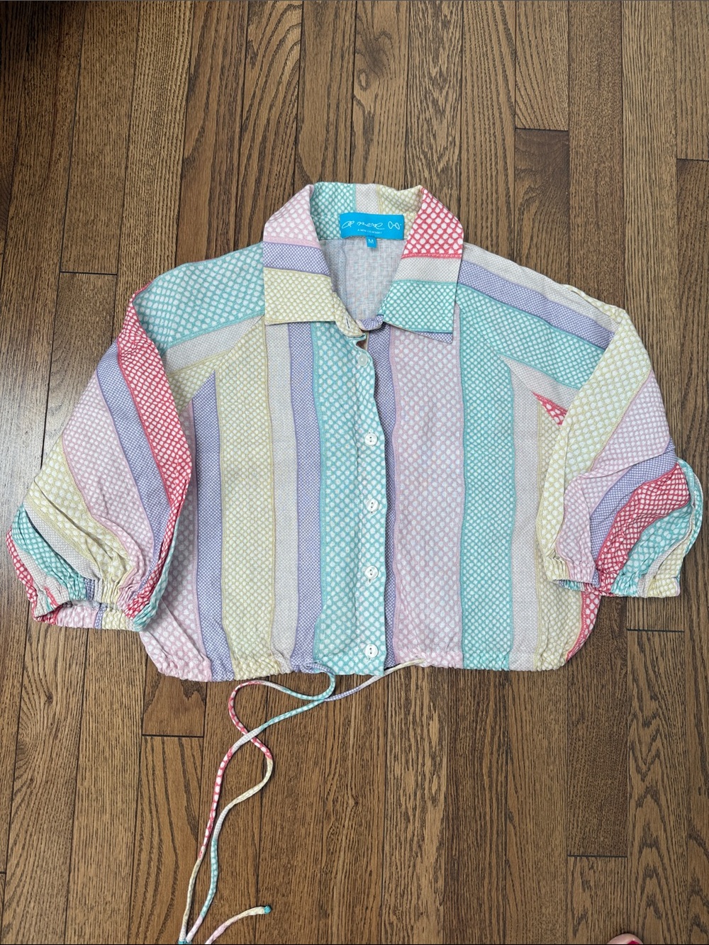 Two piece linen and crochet set - Picture 4 of 11